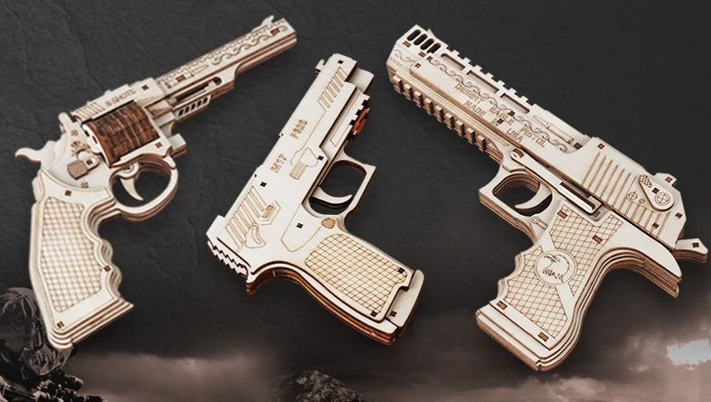 Rubber Band Gun - Bundle of 3 Types