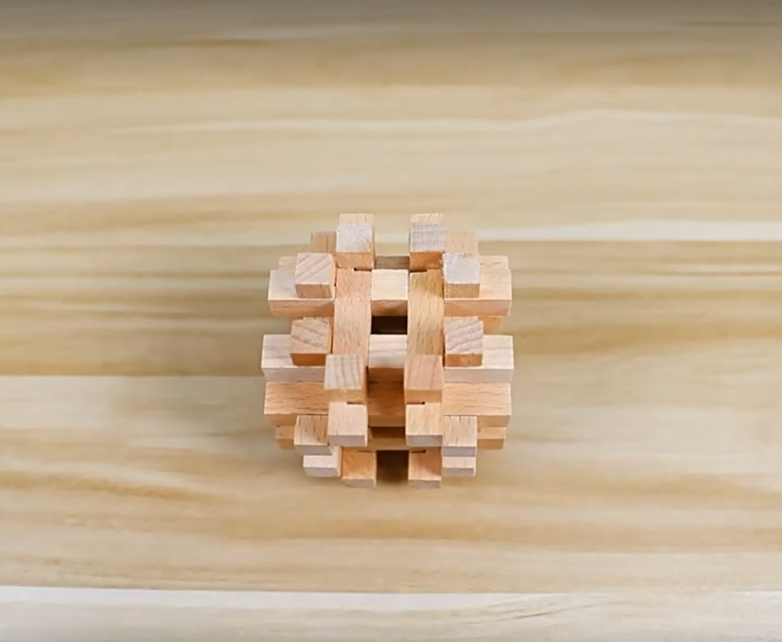 3D Wooden Puzzle (Level 5)