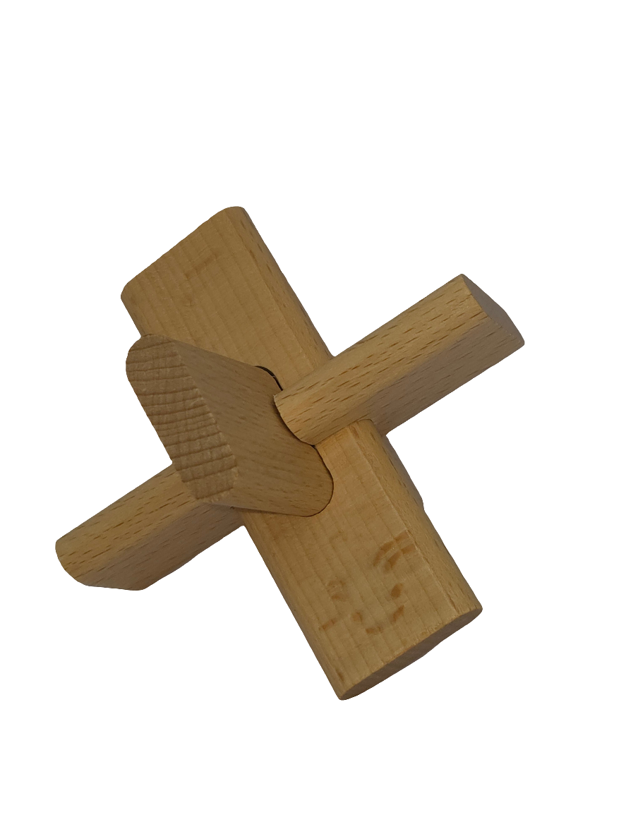 3D Wooden Puzzle (Level 1)
