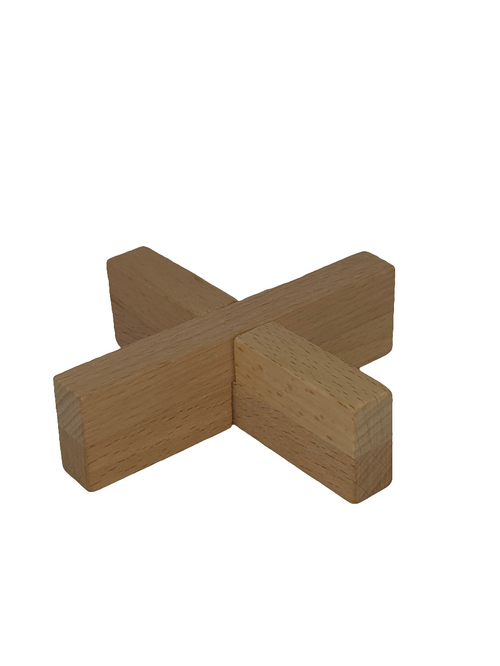 3D Wooden Puzzle (Level 1)