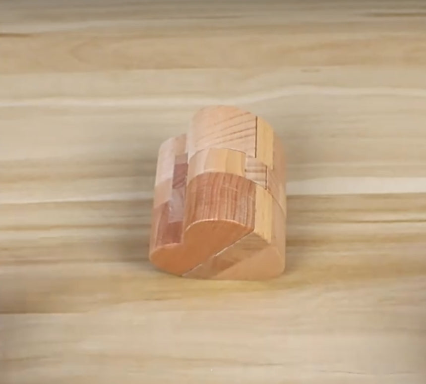 3D Wooden Puzzle (Level 4)