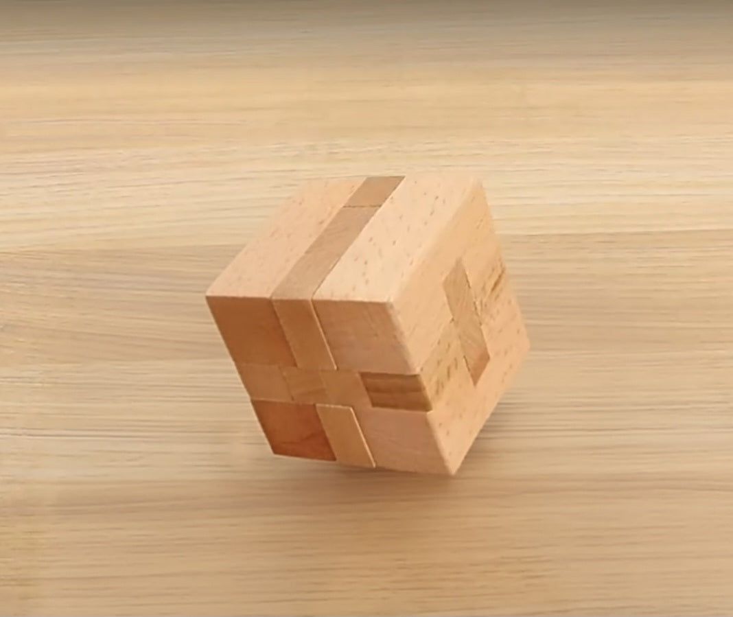 3D Wooden Puzzle (Level 4)
