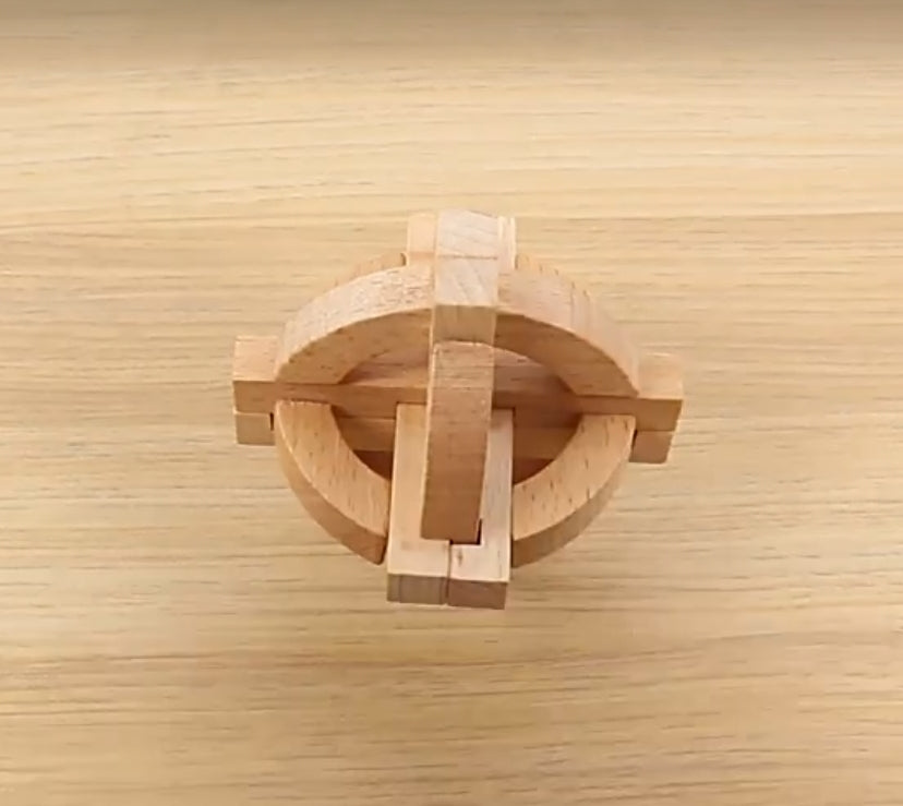 3D Wooden Puzzle (Level 4)
