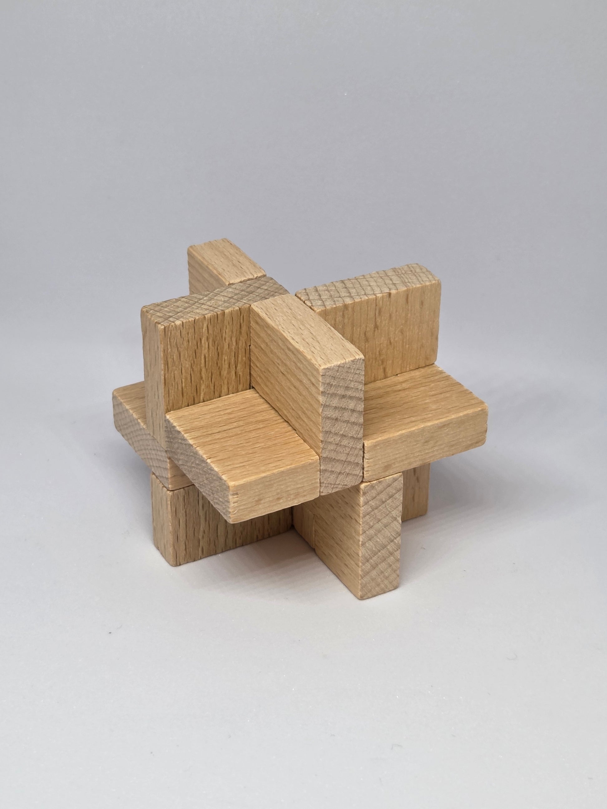 3D Wooden Puzzle (Level 2)