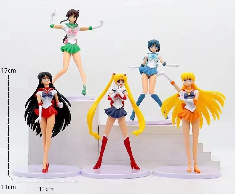Sailor Moon Figure Set - 5PCs