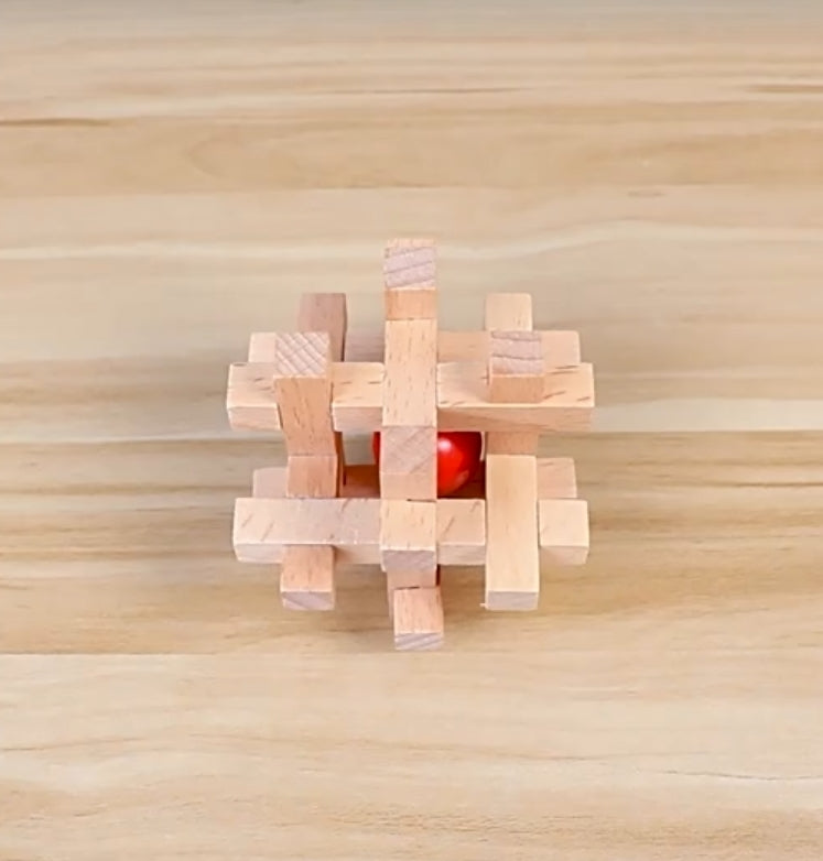 3D Wooden Puzzle (Level 3)