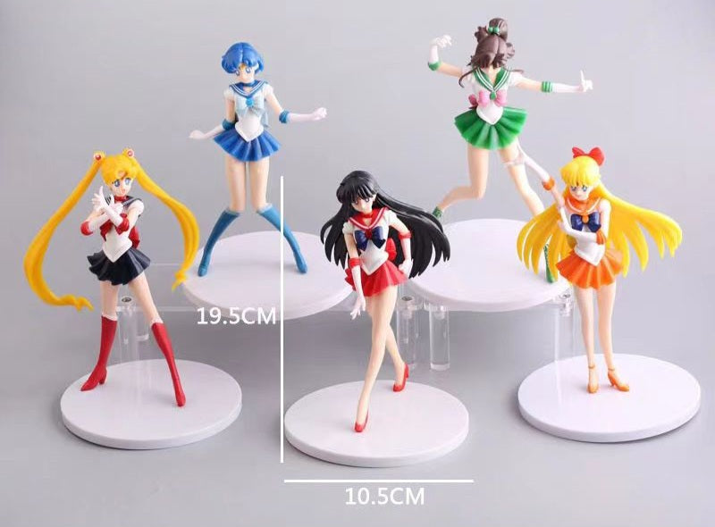 Sailor Moon Figure Set - 5PCs