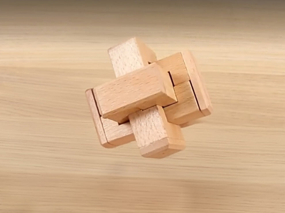 3D Wooden Puzzle (Level 3)